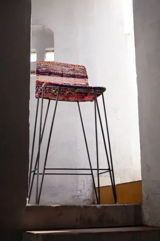 Seher Textile Waste Bar Stool