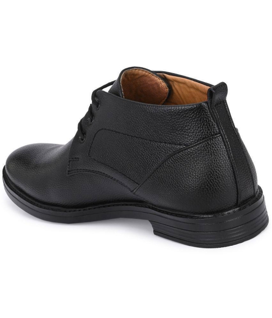 Leeport - Black Mens Casual Boots - None