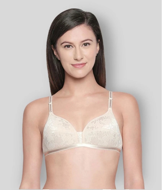 Bodycare Cotton Seamless Bra - Beige - 38