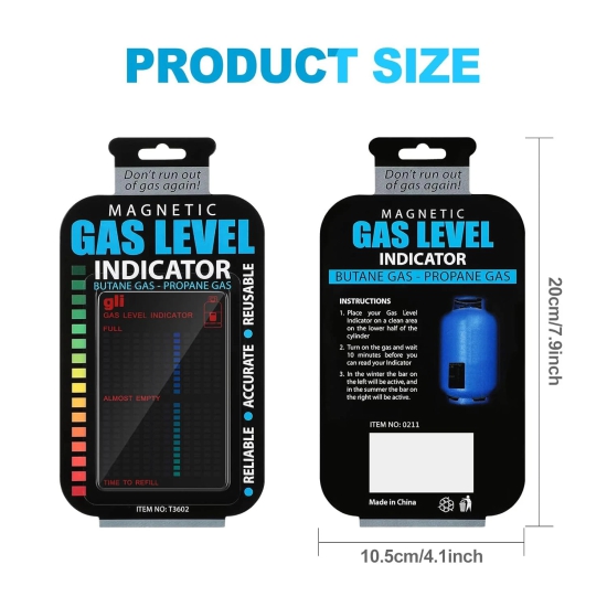 Gas Level Indicator Gas Level Indicator Reusable Propane Fuel Level Propane Tank Gauge Level