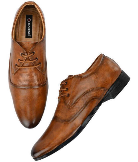 KATENIA - Tan Men's Formal Shoes - None