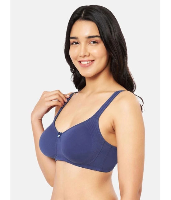 Amante Cotton Heavily Padded Womens Everyday Bra ( Blue ) - None