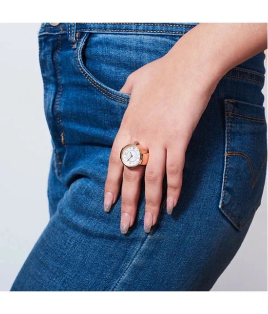 FASHION FRILL Rose Gold Rings ( Pack of 1 ) - None