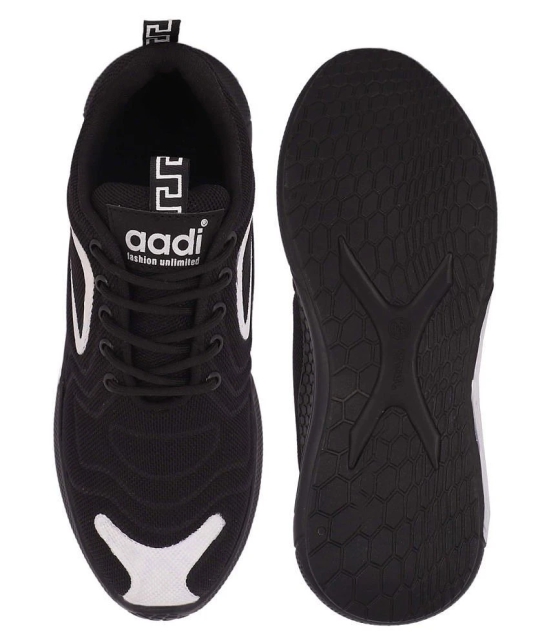 Aadi Mens Sports Running Shoes Black - None