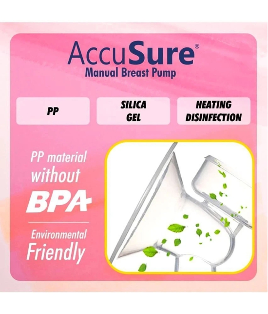 ACCUSURE White Manual breast pumps