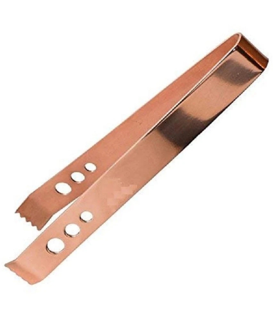 Dynore Steel Ice Tong - Copper