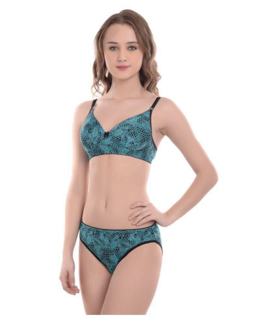 Softskin Poly Viscose Bra and Panty Set - 36B