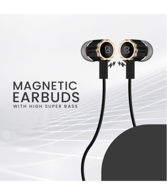 Bell  BLBH S055  Bluetooth Bluetooth Earphone In Ear Powerfull Bass Gold