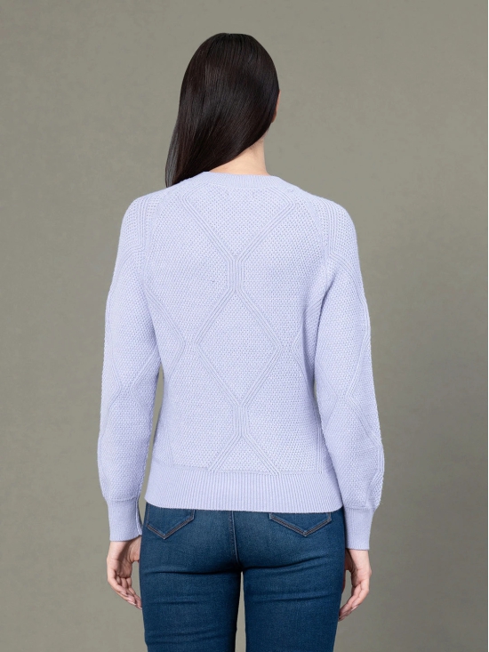 RedTape Round Neck Sweater for Women |  Everyday Comfort