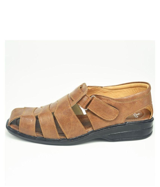 IndiForce - Brown  Men's Sandals - 6