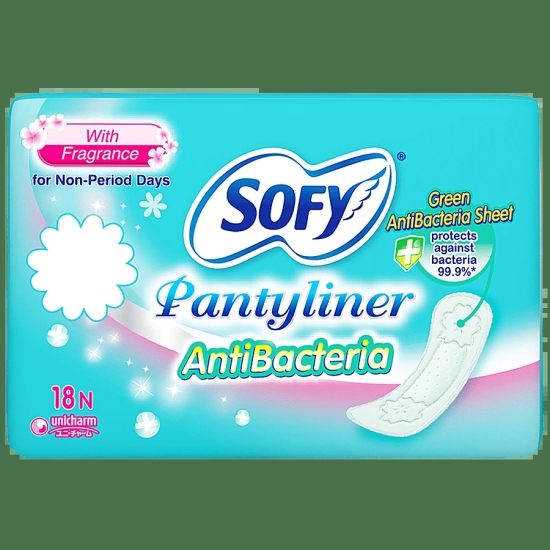 Sofy Antibcteria Pantyliner, 18 Pcs