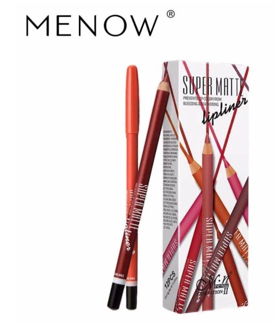 MN Super Matte Lip Liner Pencil 12 3.5 gm