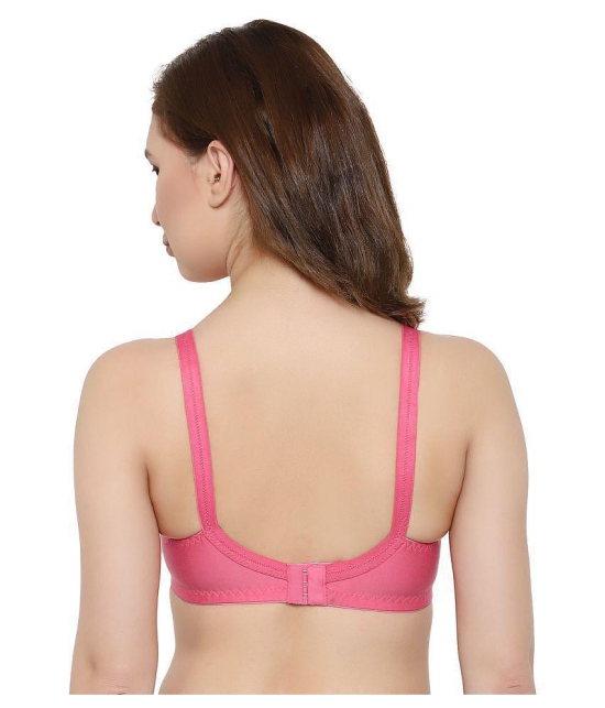 KYODO Poly Cotton Everyday Bra - Pink - 34B