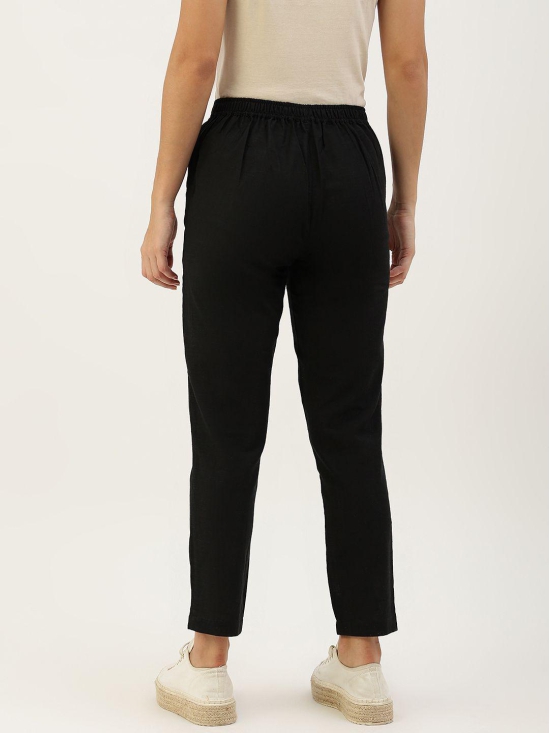 Women Slim Fit Cotton Trouser