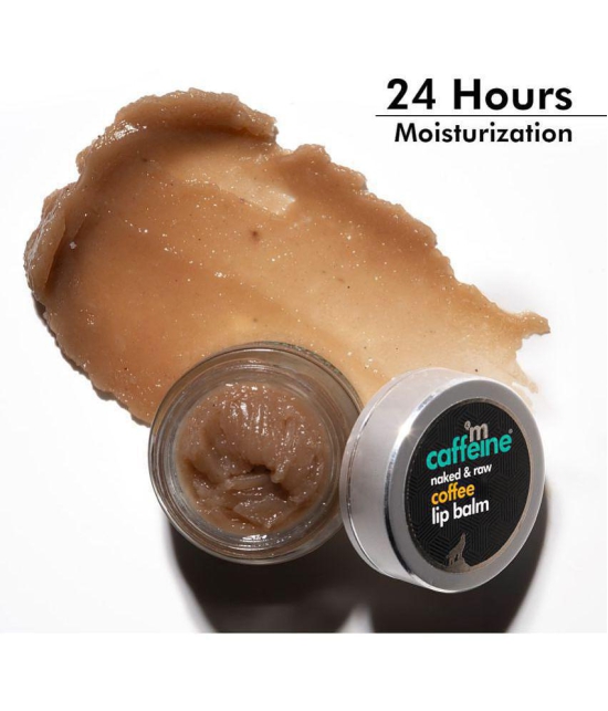 mCaffeine Coffee Lip Balm for Dry & Pigmented Lips - 24 Hours Moisturization