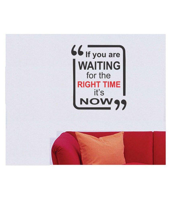 Asmi Collection Motivational Quotes Wall Sticker ( 48 x 40 cms )