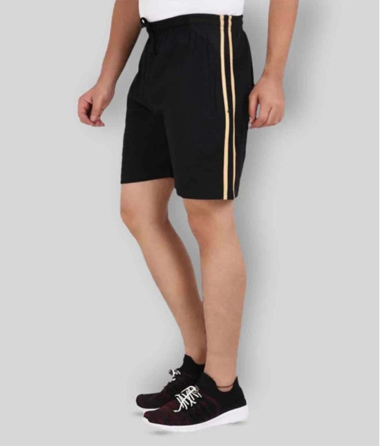 Neo Garments Black Shorts SINGLE MENS SHORTS BLACK (PLUS SIZES : M TO 7XL). - None