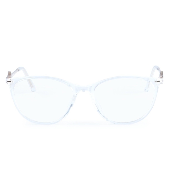 REDEX Cat-eyed  WHITE COLOR FULL FRAME-Blue Cut Without Power Lens