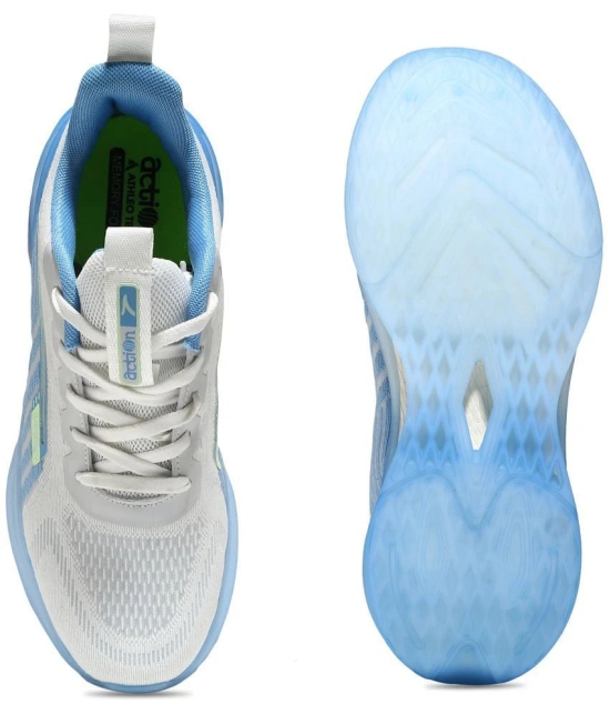 Action Sports Running Shoes White Mens Sports Running Shoes - None