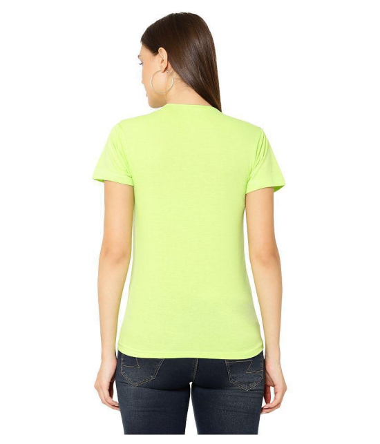 Vimal Jonney Cotton Green T-Shirts - L