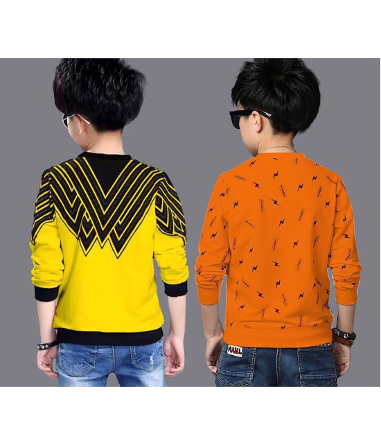 Supersquad - Multi Color Cotton Boys Sweatshirt ( Pack of 2 ) - None