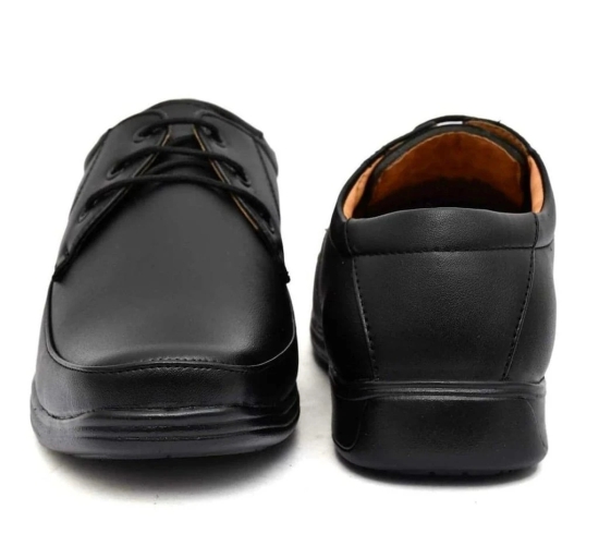 WUGO::Latest Stylish Men Formal Shoes|Black Derby Shoes|Office Shoes For Mens & Boys (Free Home Delivery)