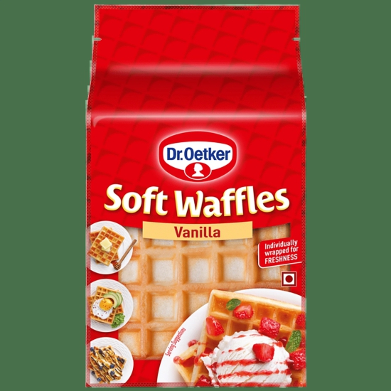 Dr. Oetker Soft Waffles - Vanilla, Ready To Use, 250 G