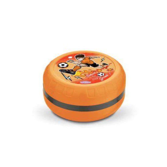 Asian Orbit Kidz insulated 450 ML Lunch Box with Stainless Steel Inner | 1 Pc Orange