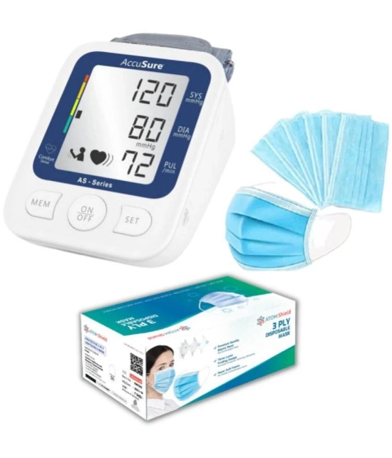 ACCUSURE BLOOD PRESSURE MONITOR- AS AS Health Appliance Combo