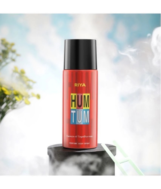 Riya Hum Tum Deodorant Spray & Perfume For Unisex 300 ( Pack of 2 )