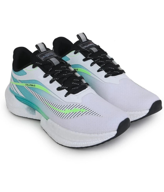 Columbus AVENGER White Mens Sports Running Shoes - None