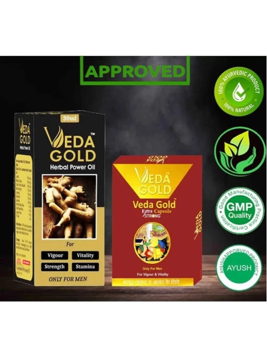 power oil and capsule for men,Veda Gold Capsule and Oil