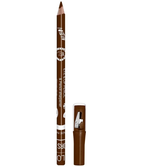 Colors Queen Eye & Lip Liner Pencil with Sharpener Brown (Shade -L03 )