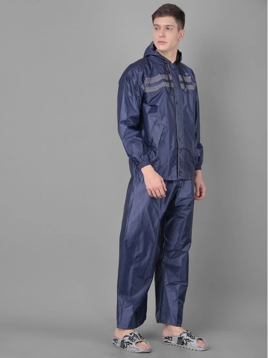 Dollar Blue Polyester Mens Rain Suit ( Pack of 1 ) - 2XL