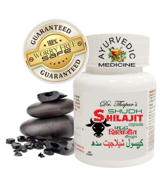 Dr.Thapar's Shilajit Shudh - 60 Cap