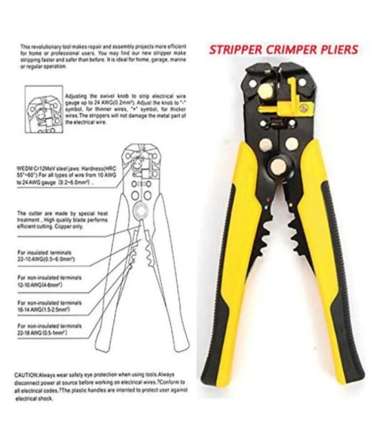 Rangwell -Wire Stripping Tool 8 Inch Self-Adjusting Cable Stripper