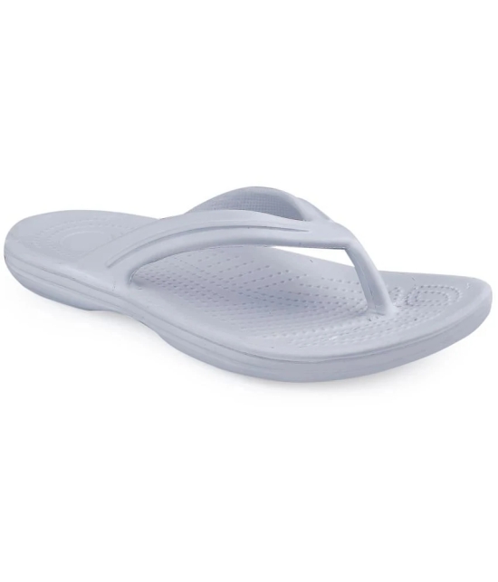 Bucik Light Grey Mens Massage Flip Flop - None