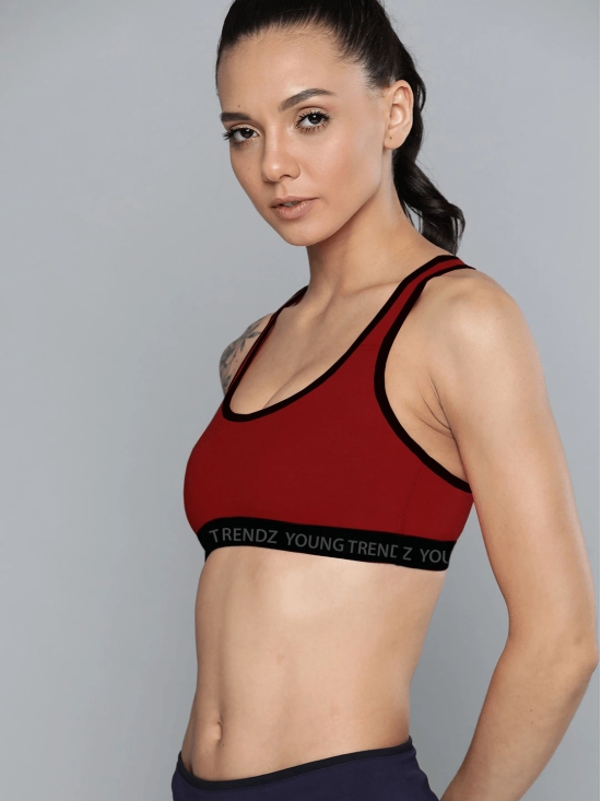 Young Trendz Womens Nonpadded Sportsbra-30 / Maroon