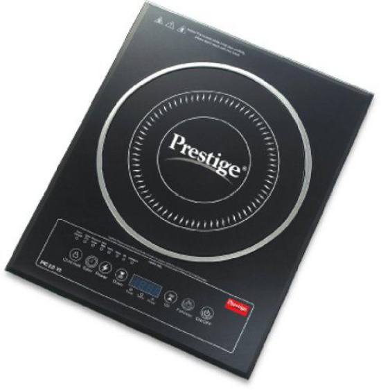 Prestige PIC 2.0 V2 Induction Cooktop 2000W with Indian Menu Options (Black)