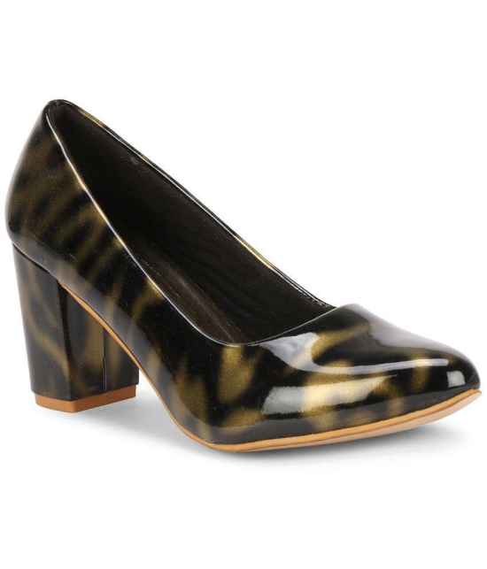 Saheb - Gold Womens Pumps Heels - None