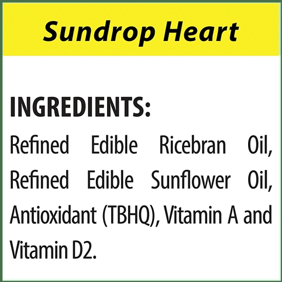 Sundrop Oil - Heart, 5 L Jar