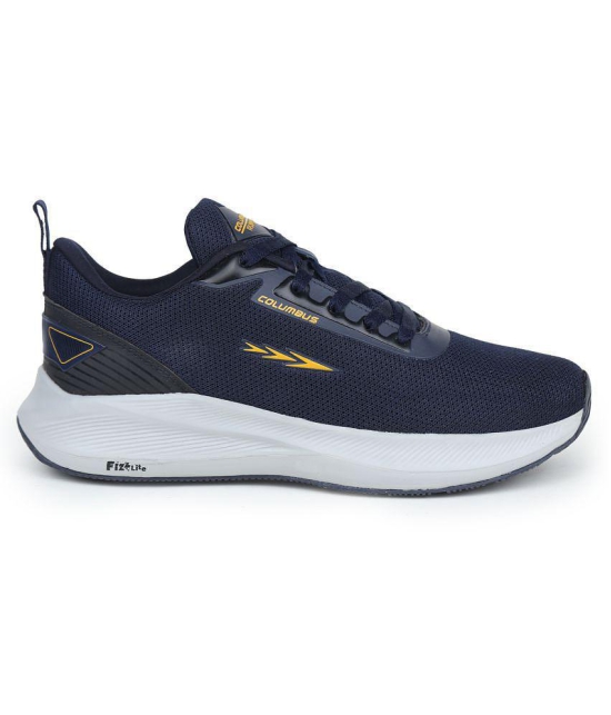 Columbus - SHIFT PRO Sport Shoe Navy Men's Sports Running Shoes - None