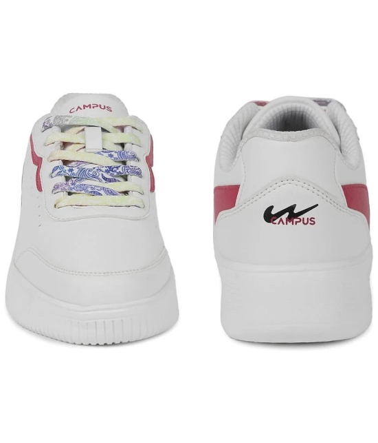 Campus White Womens Sneakers - None