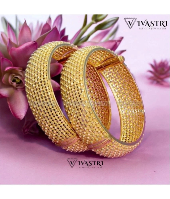 VIVASTRI Gold Bangle ( Pack of 1 ) - None