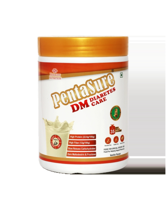 Pentasure DM Diabetes Care - Creamy Vanilla and Cinnamon Flavour, 400 gm