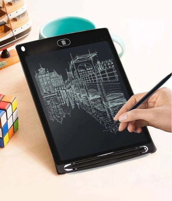 XFORIA - (Pack of 1) LCD Writing Tablet Pad, Electronic Handwriting Drawing writer Board with Erase Button | Suitable for Kids