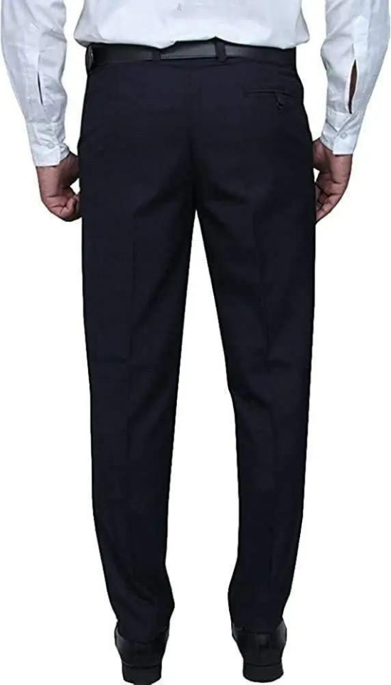 VogueHaven-Men's Lycra Stretchable Formal Trousers-40