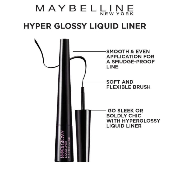 Maybelline Hyper Glossy Liquid Liner Black