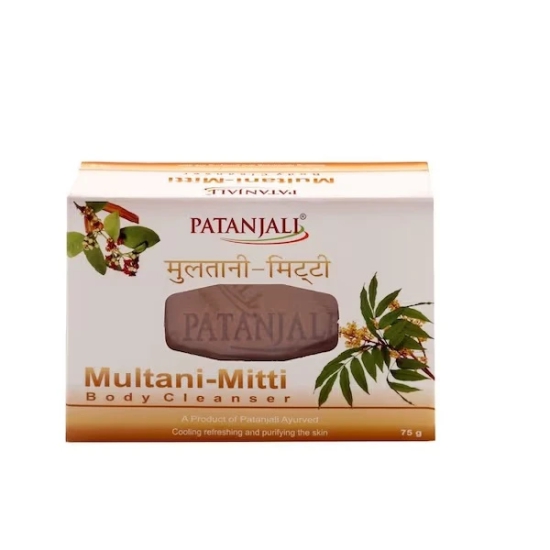 Patanjali Multani Mitti Body Cleanser 75 Gms