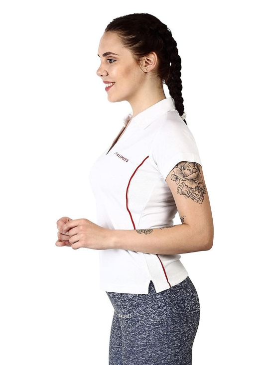 WOMEN CORE POLO-XS / White